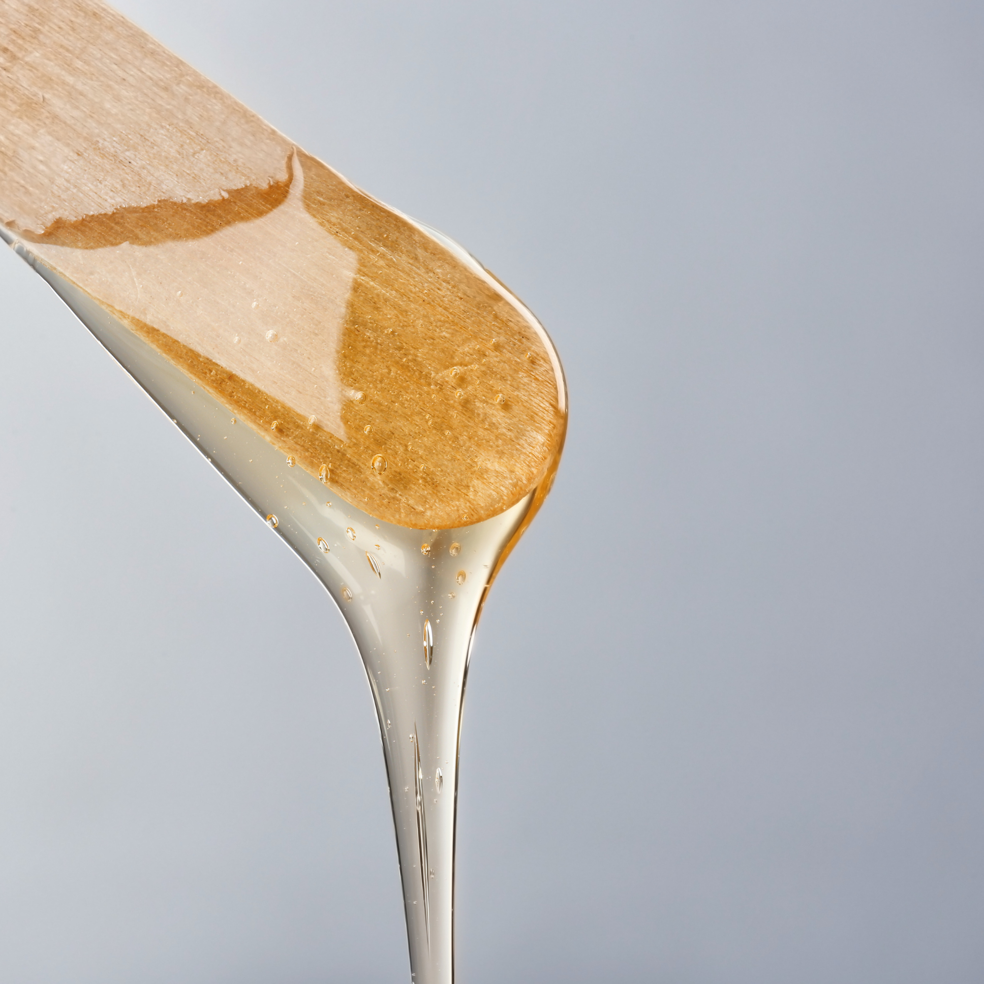 Professional facial waxing treatment